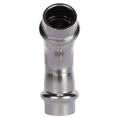 Угольник Rommer пресс 15, 45 градусов ВПр-ВПр, нержавеющая сталь