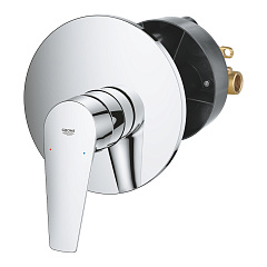 Встраиваемый смеситель Grohe BauEdge для душа (внешняя и встраиваемая части), хром
