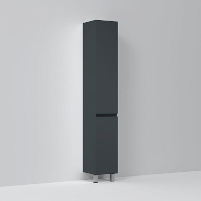 Шкаф-колонна AM.PM Gem S M91CSR0306GM, напольный, правый, 30 см, графит матовый