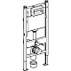 Система инсталляции для унитаза Geberit Duofix для клавиш Delta, H112, 12 см, фронт. управление, UP100 111.153.00.1