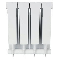 Биметаллический секционный радиатор отопления Stout Alpha 350 / 1 секция