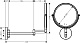 Зеркало косметическое Hansgrohe Logis Universal 73561000