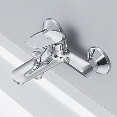 Смеситель для ванны с душем AM.PM Sunny F85C10000, хром