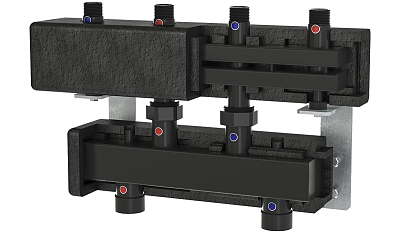 Стальной гидравлический разделитель BRV SP70/125 в теплоизоляции
