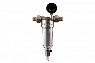 Фильтр Гейзер Бастион 112 - 1/2 с манометром