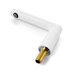 Смеситель для ванны/душа IDDIS Calipso, белый/хром, на борт ванны