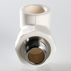 Угольник полипропиленовый VALTEC 40х1 дюйм наружная резьба