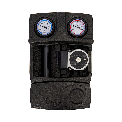 Насосная группа HOOBS , DN25 (1 вр х 1 1/2 нр), с 3-х ход. клапаном, с насосом GRUNDFOS UPSO25-65