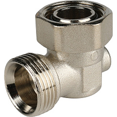 Узел нижнего подключения Stout раздельный угловой 3/4 ВР ЕК х 3/4 НР ЕК