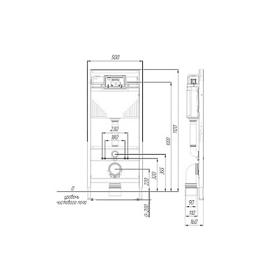 Инсталляция RIVO для унитаза RIVO Set A (200001)