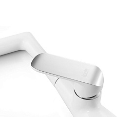 Смеситель для кухни IDDIS Calipso, белый/хром, на мойку