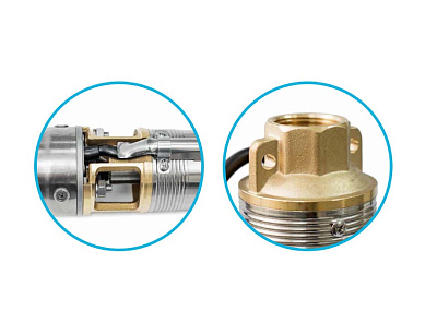 Скважинный насос UNIPUMP 4 ECO 2-157, 2.2 кВт, кабель 1 м
