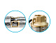 Скважинный насос UNIPUMP 4 ECO 2-157, 2.2 кВт, кабель 1 м