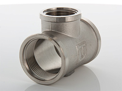 Тройник VALTEC переходной 1 1/4 х 1/2 х 1 1/4 внутренняя, никелированная латунь