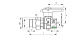 Кран дисковый RB (Rubinetterie Bresciane) EUROFLY 600500 1 НВ американка