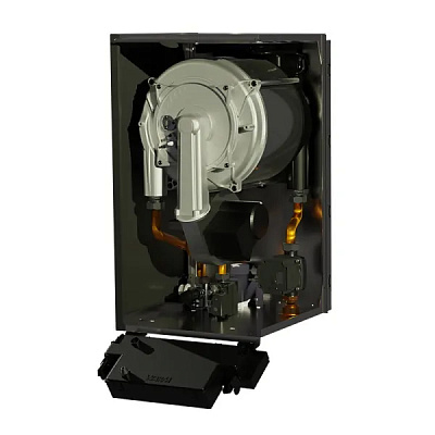 Настенный газовый конденсационный одноконтурный котел отопления Warm PREMIX 49 кВт без насоса