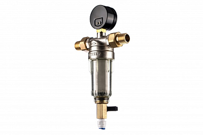 Фильтр Гейзер Бастион 113 - 1/2 с манометром