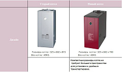 Напольный дизельный котел отопления, двухконтурный Kiturami KSO-400