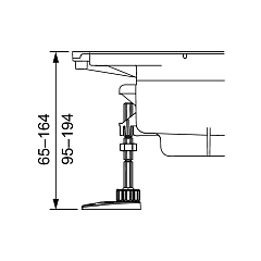 Комплект опор TECEdrainprofile