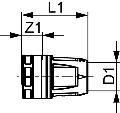 PPSU Заглушка TECE 20