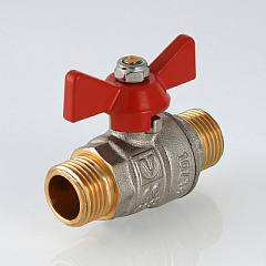 Кран шаровой VALTEC Base 1/2 НН, бабочка