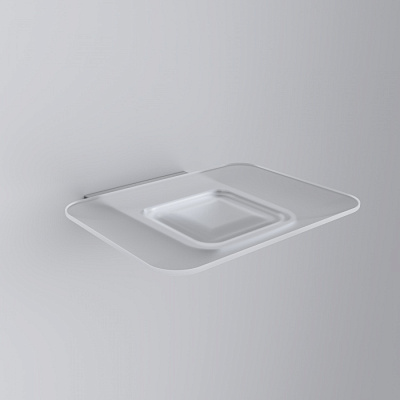 Мыльница AM.PM Inspire 2.0 стеклянная с держателем A50A34200