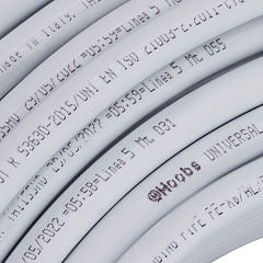 Труба металлопластиковая HOOBS PE-Xb/Al/PE-Xb, 16 х 2,0/100, цвет белый