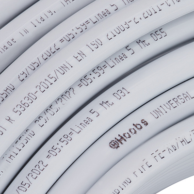 Труба металлопластиковая HOOBS PE-Xb/Al/PE-Xb, 32х3,0/50, цвет белый