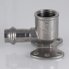 Водорозетка VALTEC из нержавеющей стали, 12 x 1/2