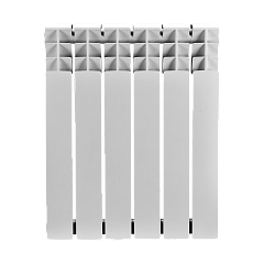 Биметаллический секционный радиатор отопления SMART Install biEasy One 500 / 4 секции
