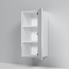 Шкаф AM.PM Func с полками 40 см (высота 900мм), цвет белый глянец