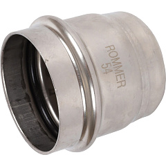 Заглушка Rommer ВПр, 54, нержавеющая сталь