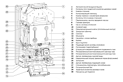 Настенный газовый двухконтурный котел отопления Bosch ZWA 24 - 2 K