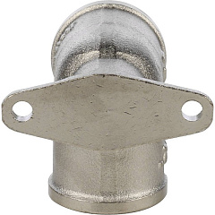 Угольник с креплением Stout ВР никелированный 1/2, SFT-0039-000012