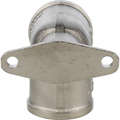 Угольник с креплением Stout ВР никелированный 1/2, SFT-0039-000012