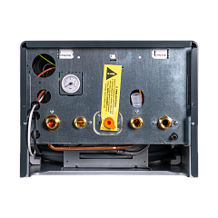 Настенный газовый одноконтурный котел отопления Italtherm CITY CLASS 25 FR Black Moon Heating (301051A92графит)