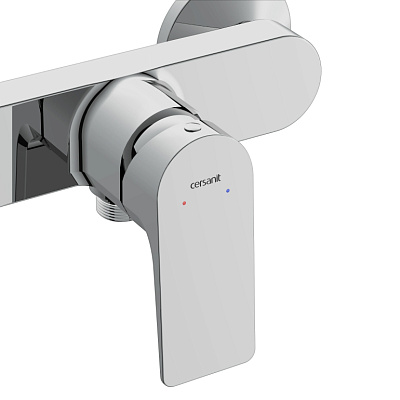 Смеситель для ванны/душа Cersanit NATURE, на стену, без излива