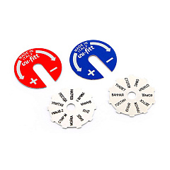 Коллектор UNI-FITT никелированный 411N с вентилями под 90 град. 3/4x1/2 с 4 отводами