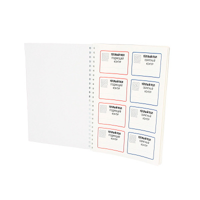 Комплект маркировочных наклеек UNI-FITT Котельная