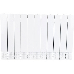 Биметаллический секционный радиатор отопления Stout Space 500 / 11 секций