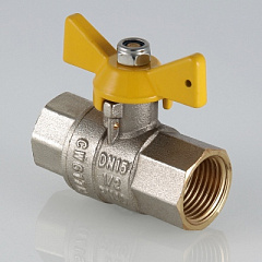 Кран шаровой газовый VALTEC Valgas 1/2 ВВ, бабочка