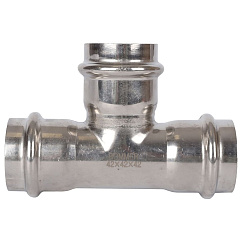 Тройник Rommer равнопроходной 42, ВПр, нержавеющая сталь