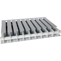 Биметаллический секционный радиатор отопления Stout Vega 500 / 10 секций