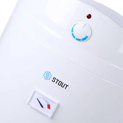 Бойлер комбинированного нагрева Stout напольный 100 л, ТЭН 2 кВт