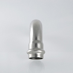 Угольник VALTEC из нержавеющей стали, 90 град. внутренняя-наружная 42а x 42