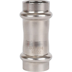 Муфта Rommer равнопроходная 18, ВПр, нержавеющая сталь