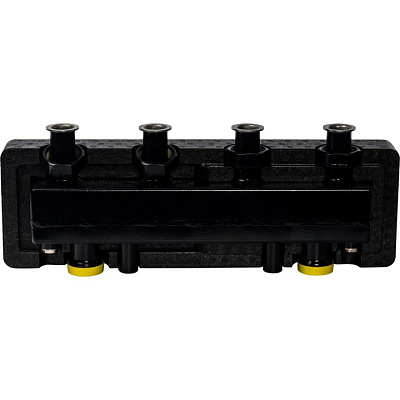 Коллектор Stout стальной распределительный 2 отопительных контура с гидравлическим разделителем DN 25, SDG-0018-0040