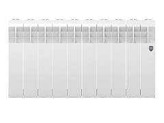 Биметаллический секционный радиатор отопления Royal Thermo Biliner 350 / Bianco Traffico / 10 секций