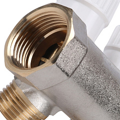 Коллектор Stout с регулировочными вентилями 3/4x1/2 с 4 отводами, SMB 6851 341204