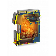 Твердотопливный напольный котел отопления Теплодар Куппер ОК-9 (2.0) 9кВт